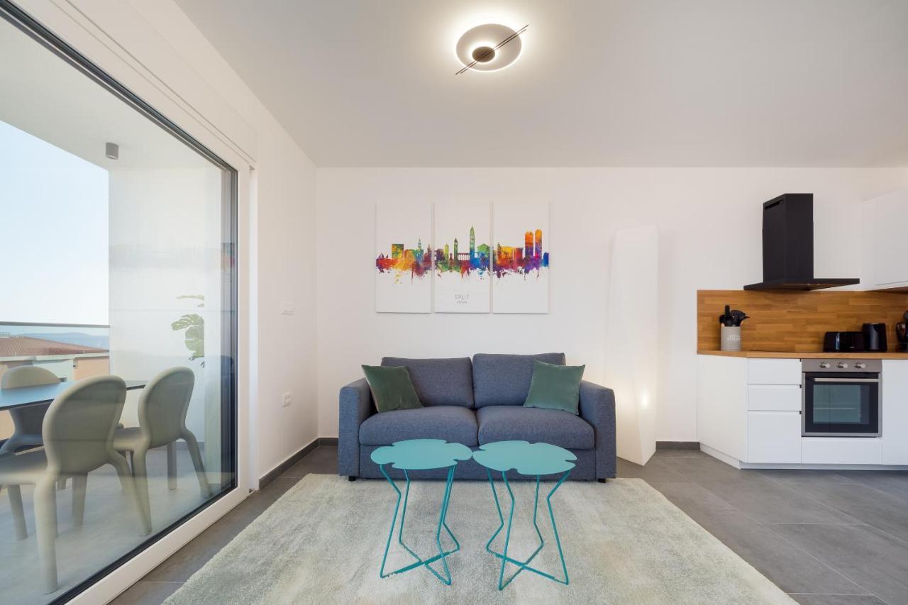 Luxury Apartment- Balcony- Private Rooftop And Jacuzzi- Common Pool Traù Esterno foto