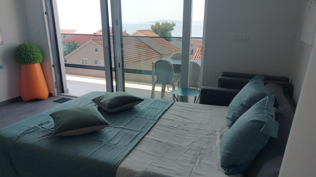 Luxury Apartment- Balcony- Private Rooftop And Jacuzzi- Common Pool Traù Esterno foto