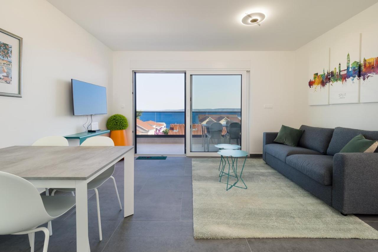 Luxury Apartment- Balcony- Private Rooftop And Jacuzzi- Common Pool Traù Esterno foto